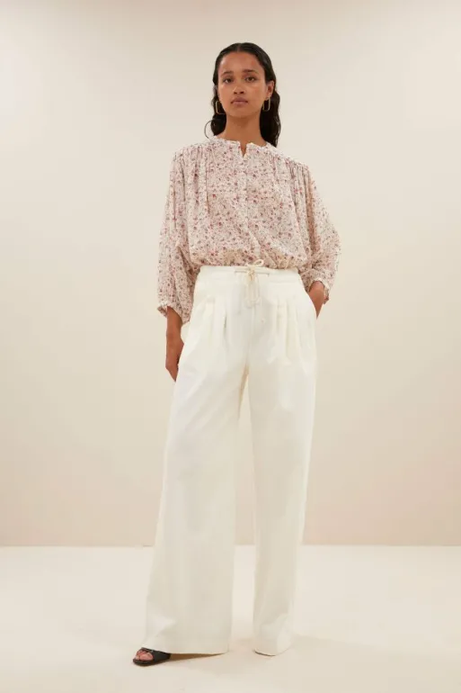 By bar Blouses*becky flower blouse | little flower print