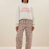 By bar Jeans | Trousers*begum pink cheetah pants | pink cheetah print