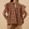 By bar Blouses*danee anika blouse | anika print