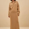 By bar Skirts*dex skirt | camel