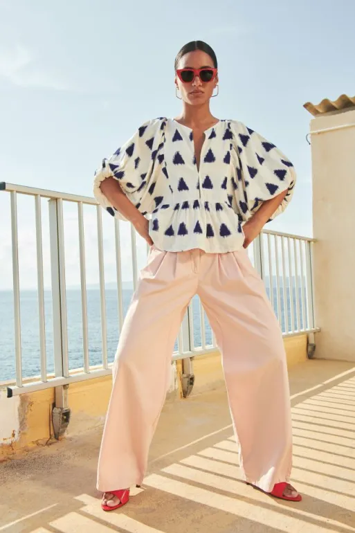 By bar Trousers*dune pants | light pink