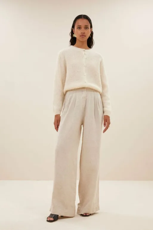 By bar Trousers*eli linen pant | linen