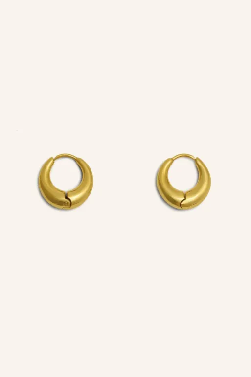 By bar Earrings*ellis earring S | gold