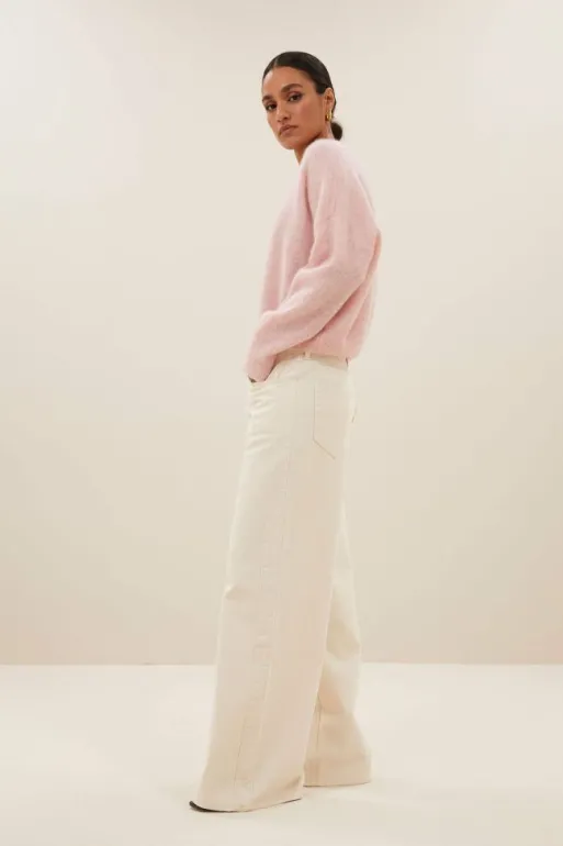 By bar Pullovers*isja fine pullover | light pink