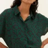 By bar Blouses*karly spotted blouse | spotted print