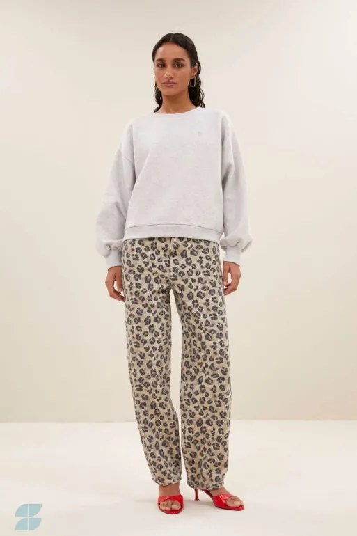 By bar Jeans | Trousers*lew cheetah pants | cheetah print