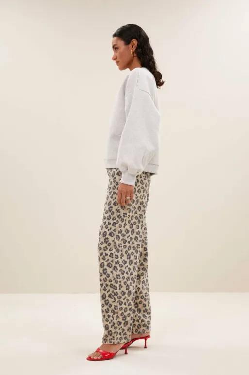 By bar Jeans | Trousers*lew cheetah pants | cheetah print