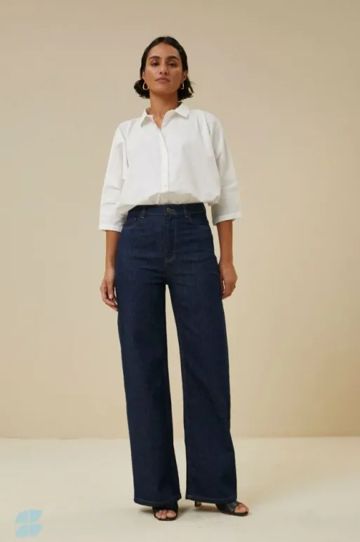 By bar Jeans | Trousers*lina pant | dark denim