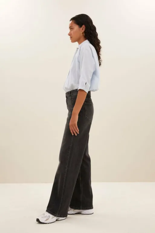 By bar Jeans | Trousers*lina pant | dark grey