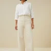 By bar Jeans | Trousers*lina rw pant | raw white