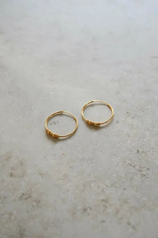 By bar Earrings*lizzy earring | gold