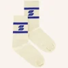 By bar Socks*logo sparkle socks | kingsblue