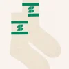 By bar Socks*logo uni socks | spring green