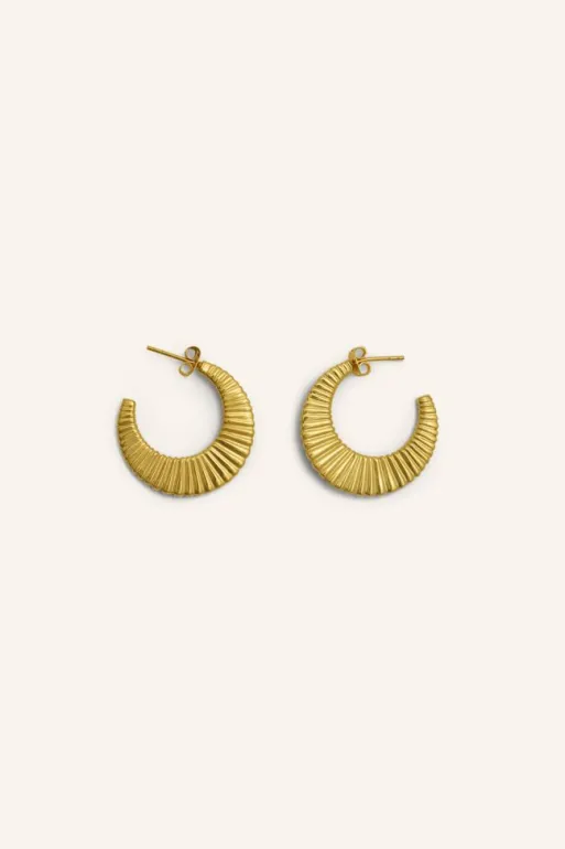 By bar Earrings*loni earring | gold