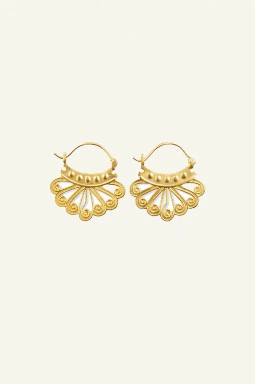 By bar Earrings*maartje earring | gold