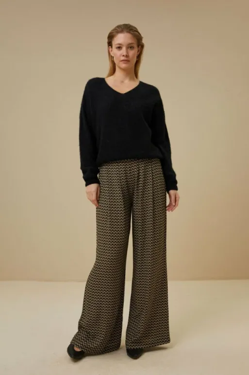 By bar Trousers*mara gio pant | gio print