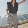 By bar Trousers*mara graphic pant | graphic print