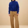 By bar Trousers*mees cord pants | camel