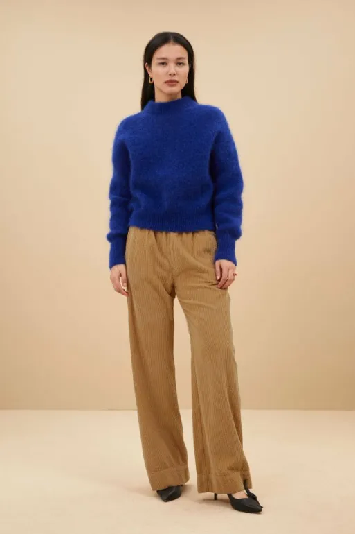 By bar Trousers*mees cord pants | camel