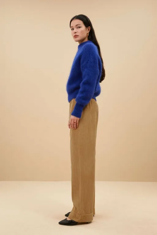 By bar Trousers*mees cord pants | camel