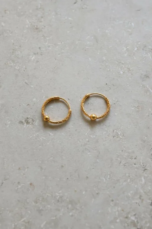 By bar Earrings*milou earring | gold