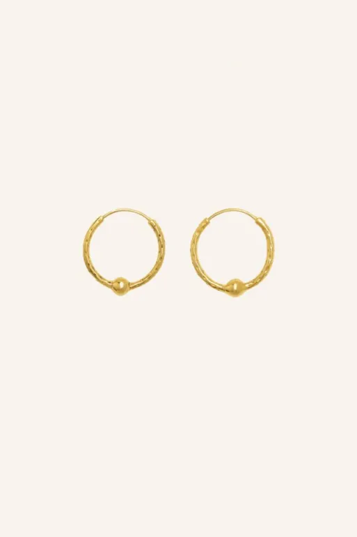 By bar Earrings*milou earring | gold