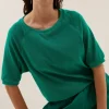 By bar Tops & Shirts*neva slub top | green lake