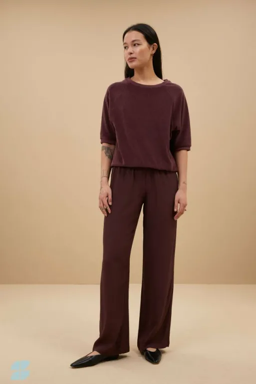 By bar Trousers*robyn viscose pants | pecan