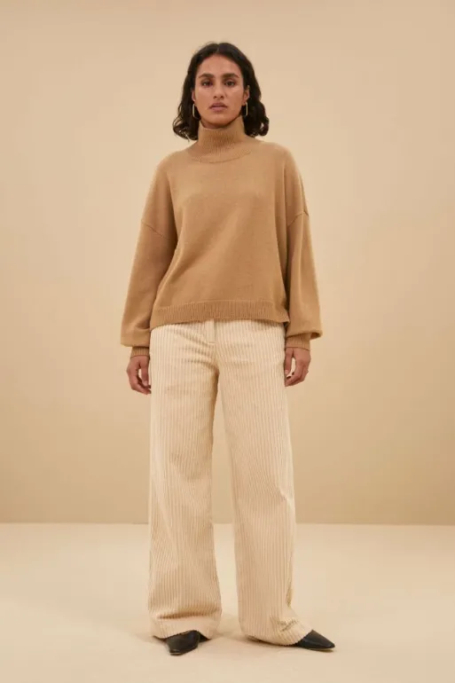 By bar Pullovers*sammie pullover | camel