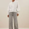 By bar Blouses*sarah short blouse | white