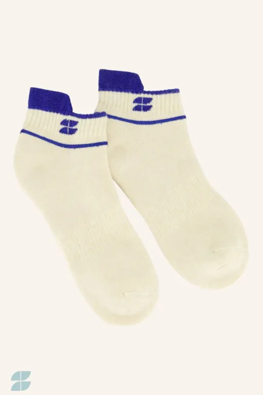 By bar Socks*short logo socks | kingsblue