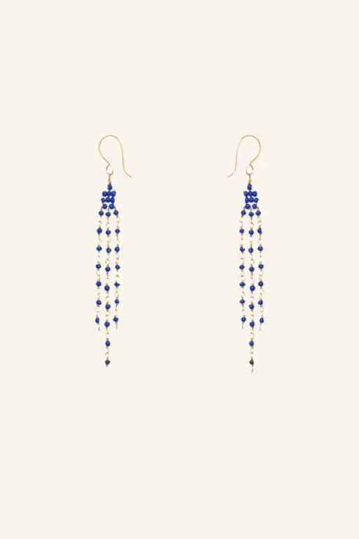 By bar Earrings*sterre earring | blue