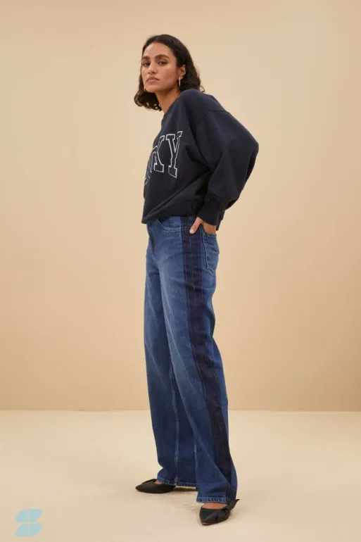 By bar Jeans | Trousers*two tone pants | denim