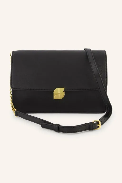 By bar Bags*violet bag | black